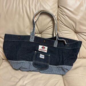 KRISPY KREME 75th Aniiversary x LEE Denim Tote Bag Japan Happy Sharing